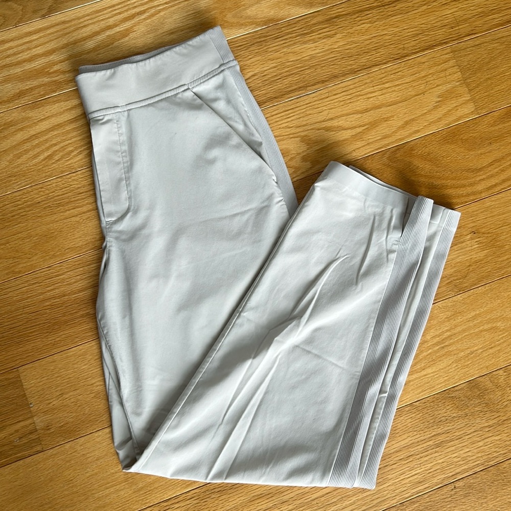 Elegant Cream Women's Pants